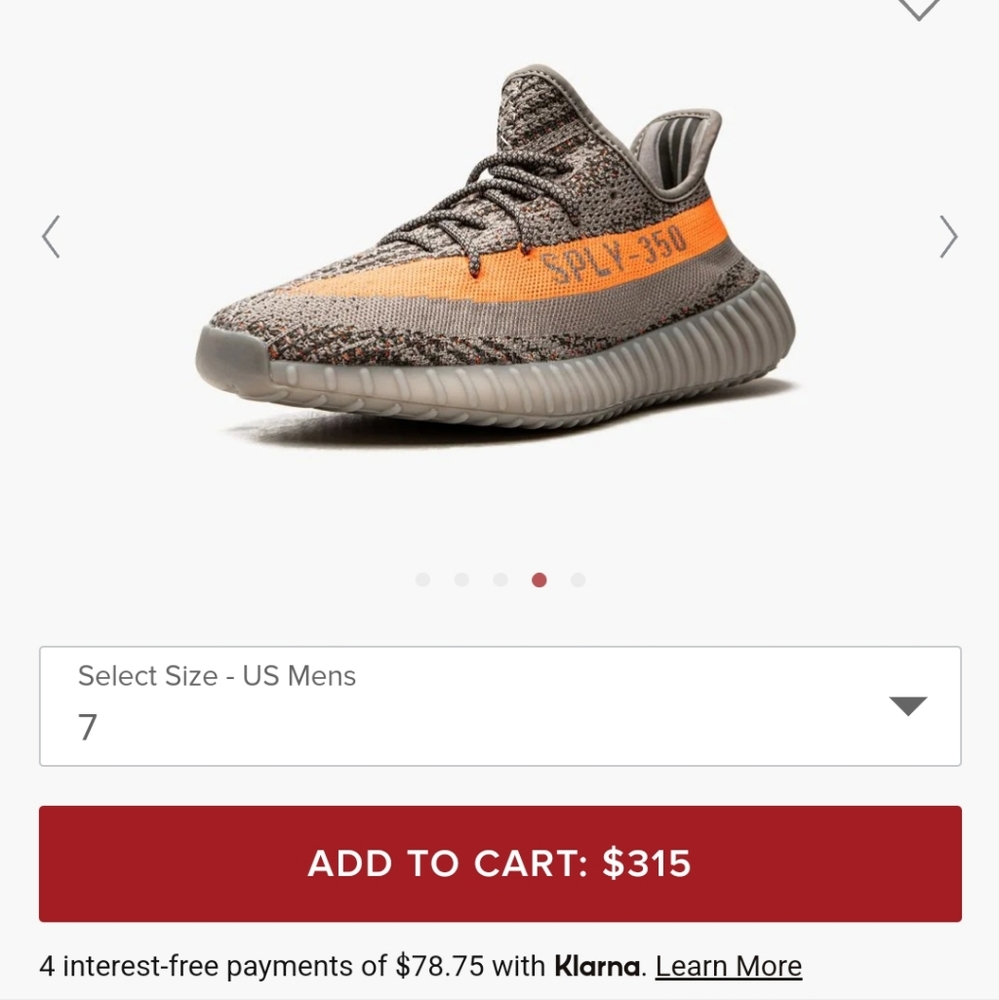 copy- yeezy men shoes 7